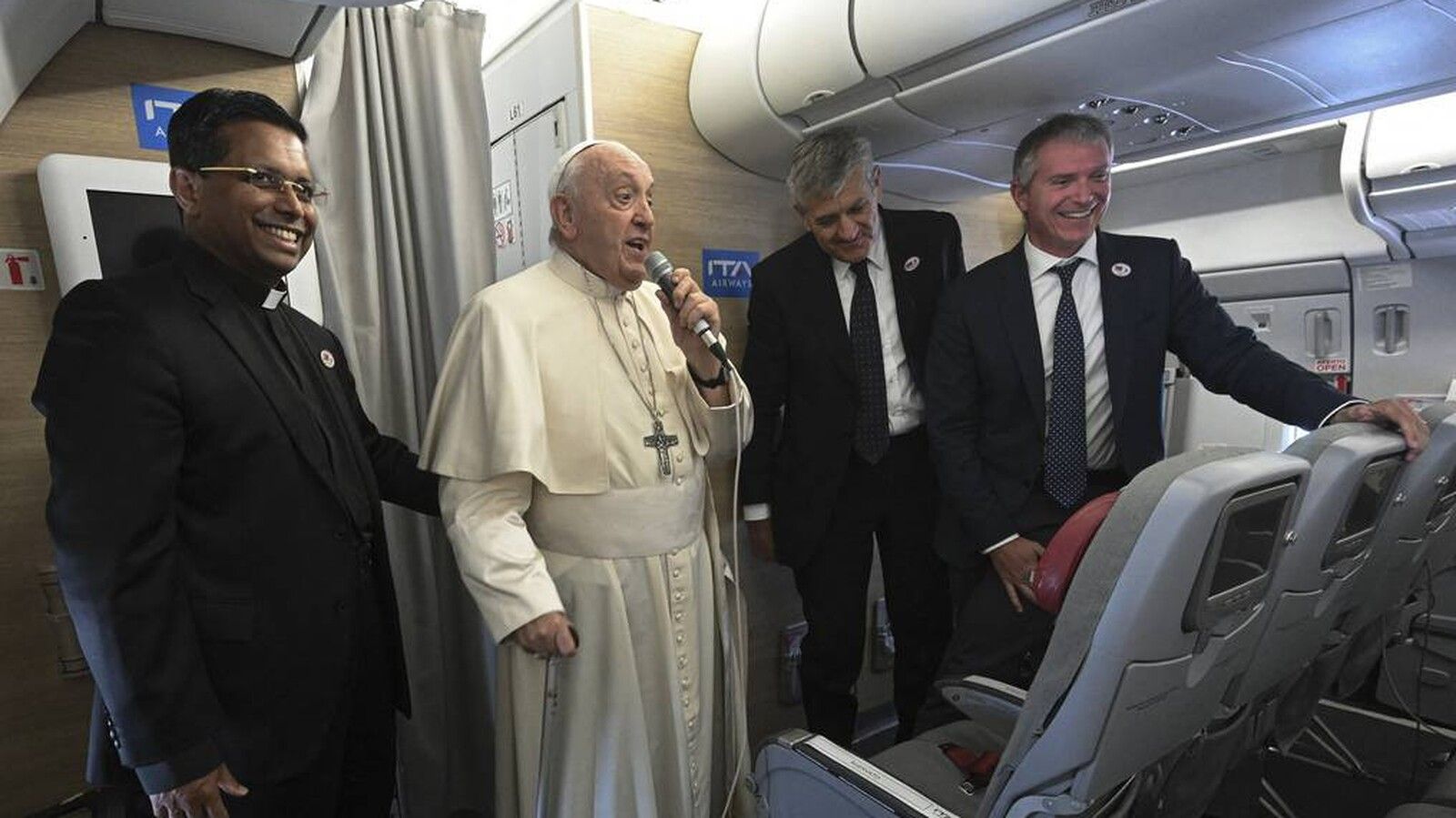 vuelo papa francisco