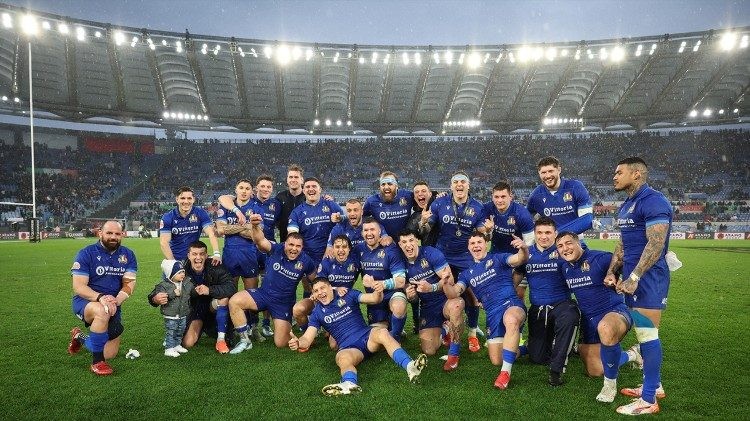 Selección italiana de Rugby se prepara para el Torneo de las Seis Naciones en el Año Santo del Deporte