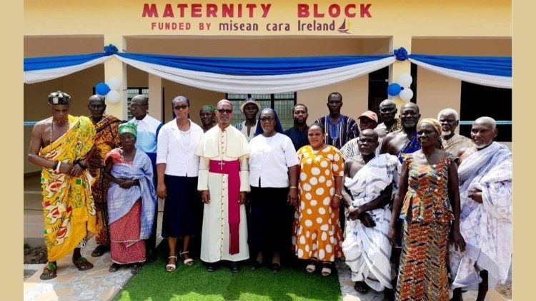 Las Hermanas Misioneras de Nuestra Señora del Santo Rosario asisten a mujeres embarazadas en Ghana