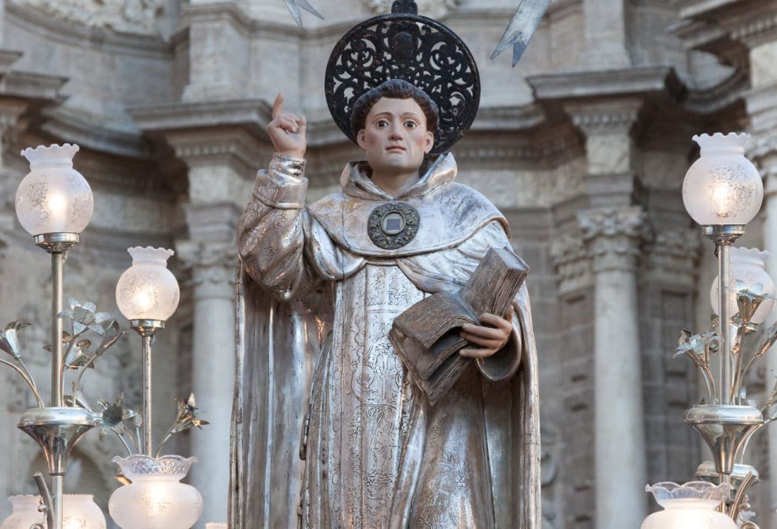 San Vicente Ferrer: Arzobispo de Valencia decreta obligación de precepto para su festividad