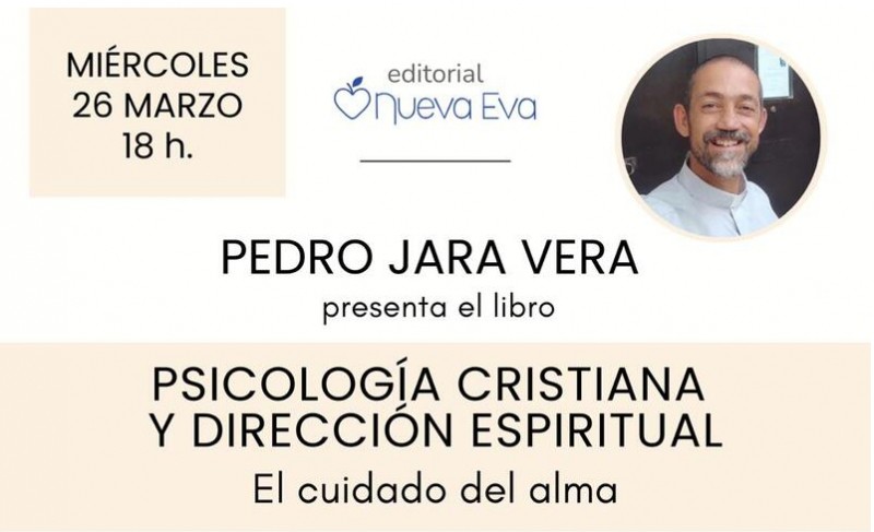 Pedro Jara Vera presenta 'Psicología cristiana y dirección espiritual' en Madrid