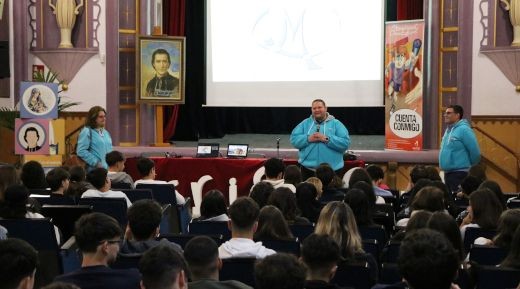Los Maristas Azules de Alepo visitan Murcia para compartir su labor en Siria