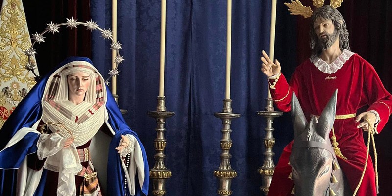 Primera salida procesional de María Santísima de la Anunciación en Madrid