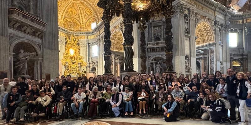El Jubileo de los Enfermos en Roma reúne a 20.000 peregrinos, 85 de Madrid