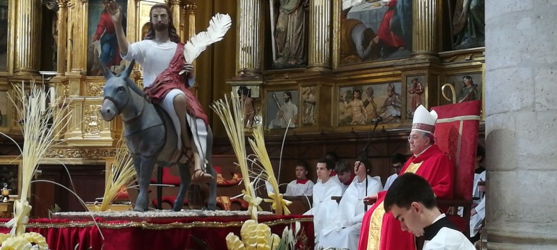 El obispo de Getafe preside el Domingo de Ramos, inicio de la Semana Santa