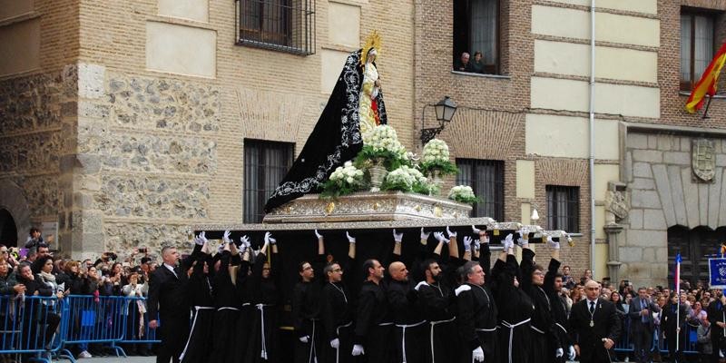 Procesión de La Soledad y Desamparo cierra Semana Santa en Madrid el 19 de abril
