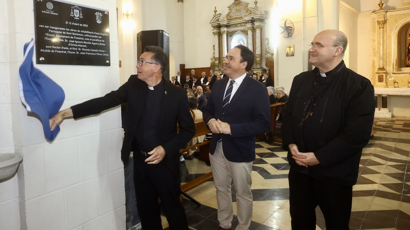 Reabre la iglesia de Finestrat tras concluir las obras de restauración