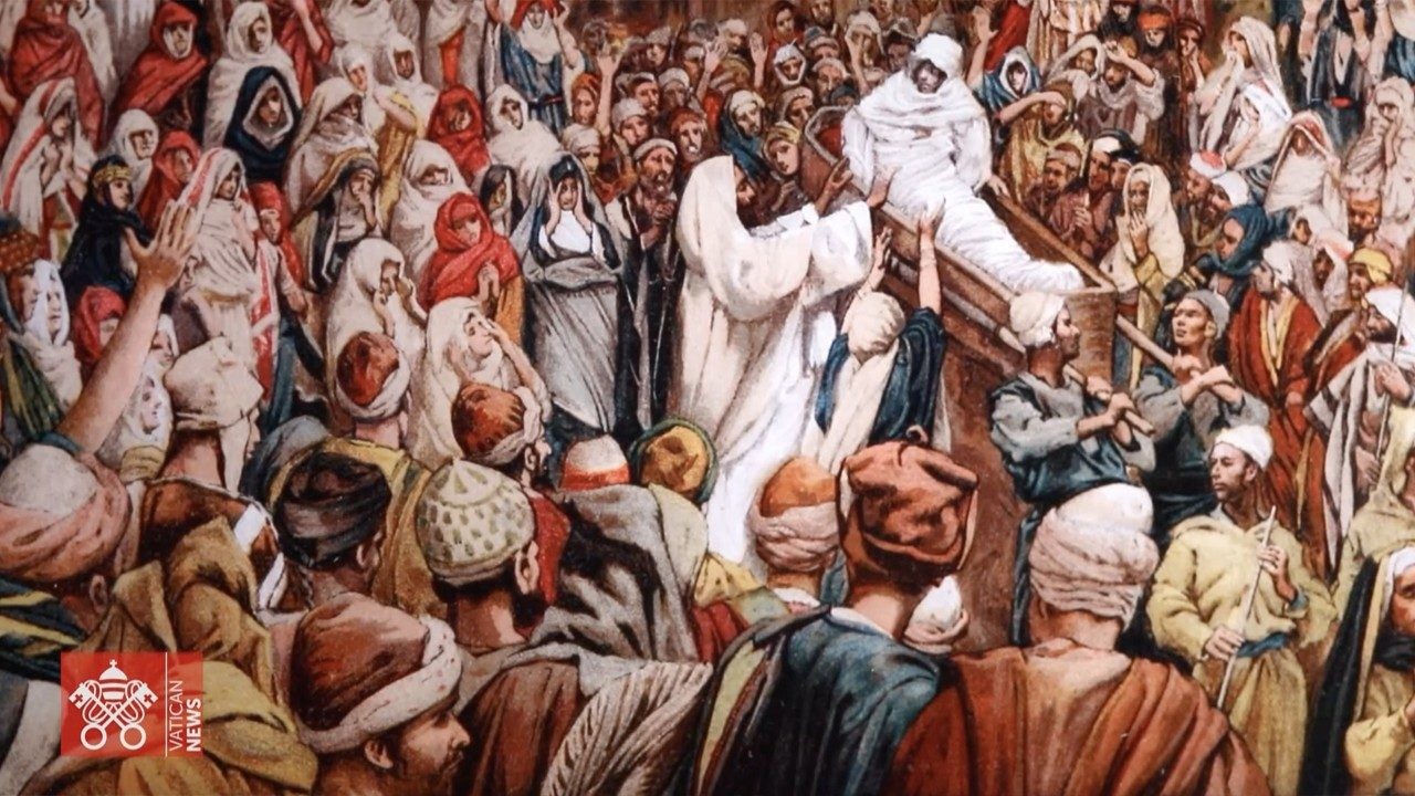 El Papa destaca compasión y esperanza en la historia de la viuda de Naín