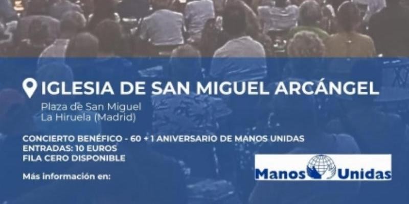 Concierto benéfico en La Hiruela: AMANI apoya a Manos Unidas contra el hambre