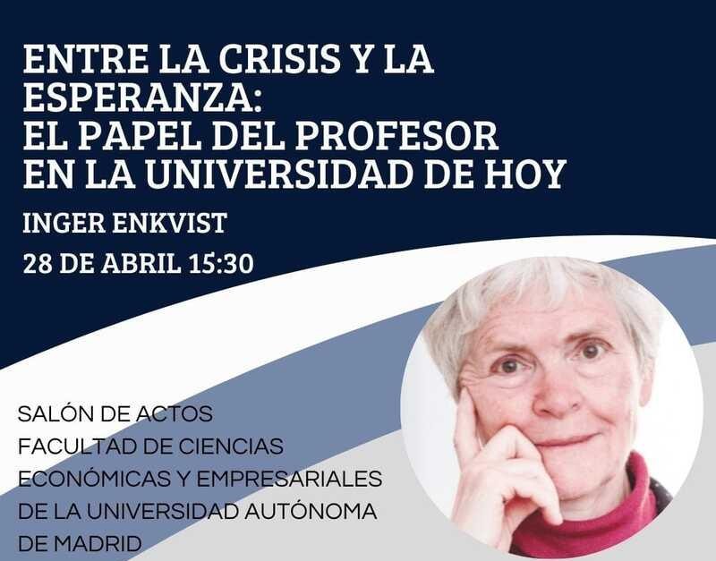 La Universidad Autónoma de Madrid acoge reflexión sobre el papel del profesor