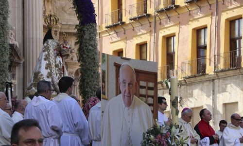 Murcia celebra Misa Huertana en honor al Papa Francisco y la Virgen de la Fuensanta