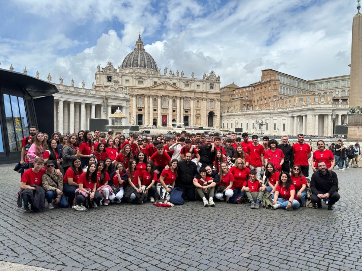 Adolescentes de Toledo participan en el primer Jubileo de Adolescentes en Roma