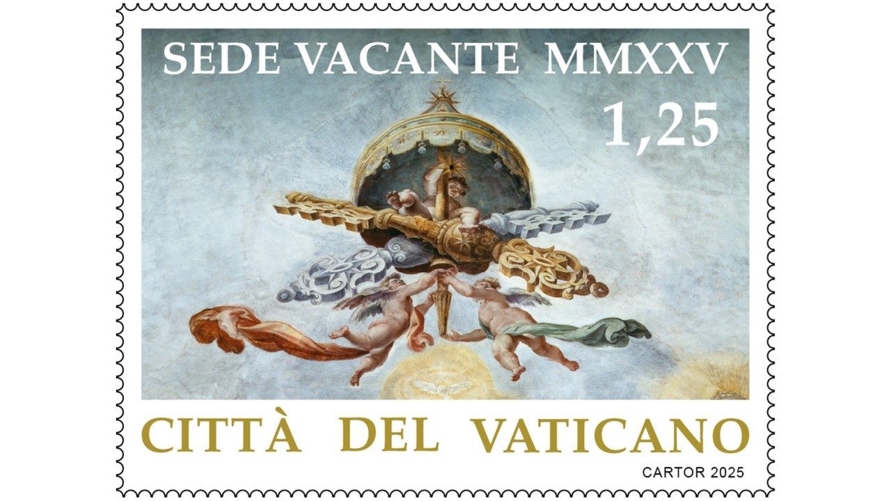 El Vaticano emite sellos conmemorativos por la Sede Vacante, símbolo de unidad