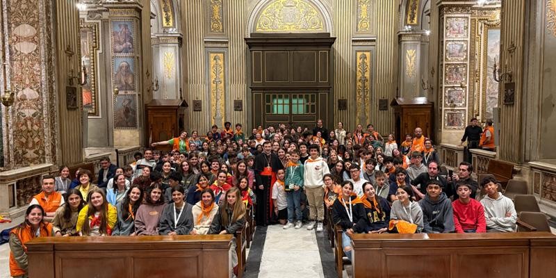 Joven madrileña fortalece su fe en el Jubileo de los Adolescentes en Roma