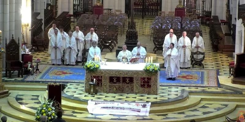 La Almudena acoge Misa Jubilar por el trabajo en el Día del Trabajador