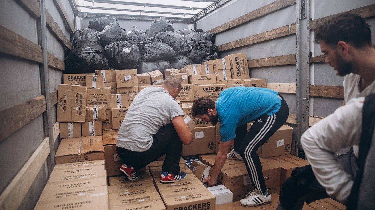 La Basílica de Santa Sofía envía el 131º barco de ayuda humanitaria a Ucrania