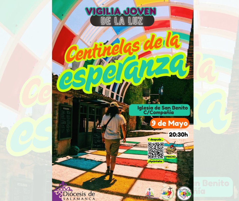 La Diócesis de Salamanca celebra la Vigilia de la Luz con jóvenes centinelas