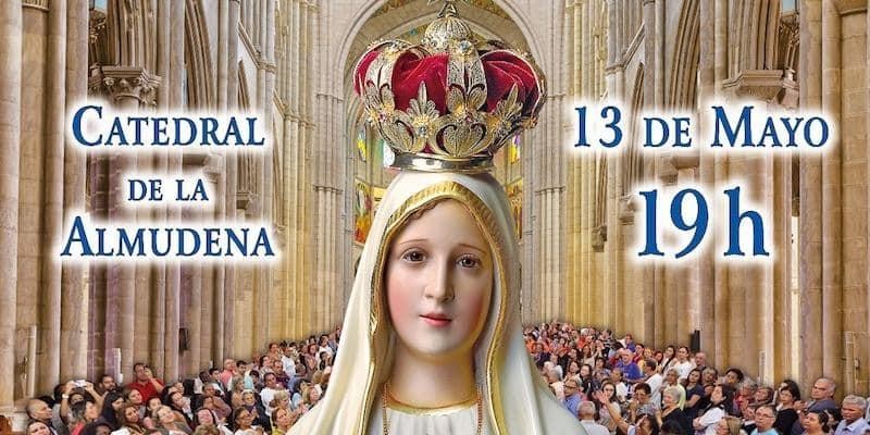 La Almudena acoge solemne Eucaristía en honor a la Virgen de Fátima
