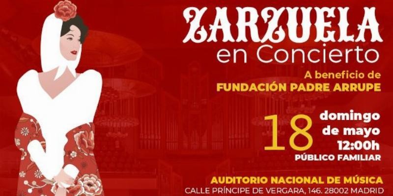 Concierto benéfico de Zarzuela en Madrid por la educación en El Salvador