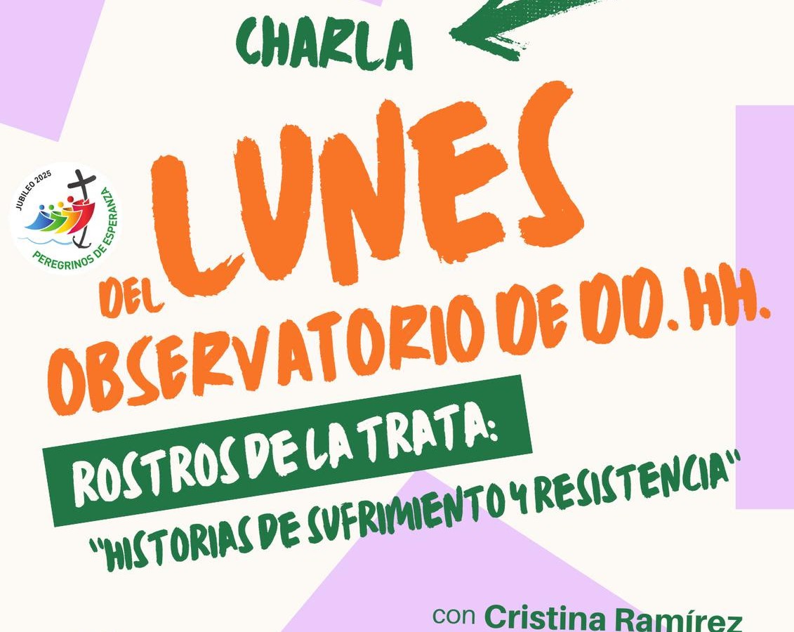 Charla online sobre trata de personas organizada por Observatorio Samba Martine