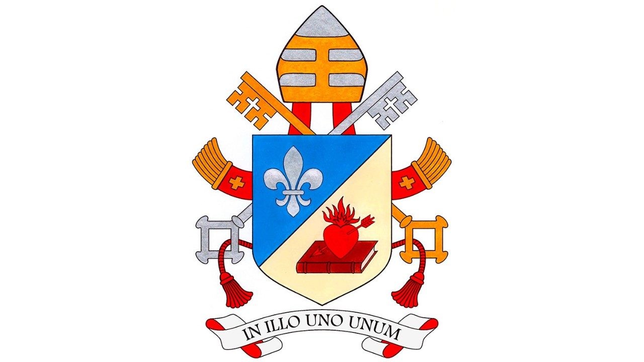 El Vaticano presenta el escudo y lema del Papa León XIV