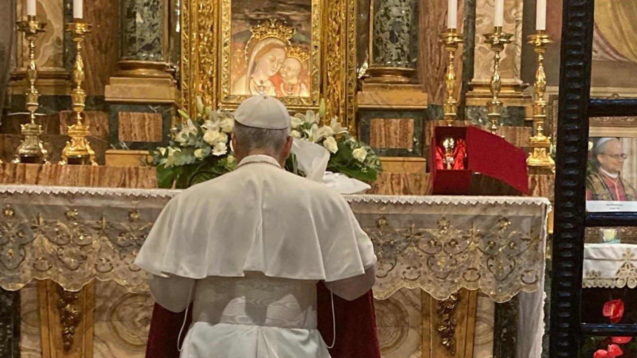 El Papa León XIV visita el Santuario de Genazzano y llama a la unidad