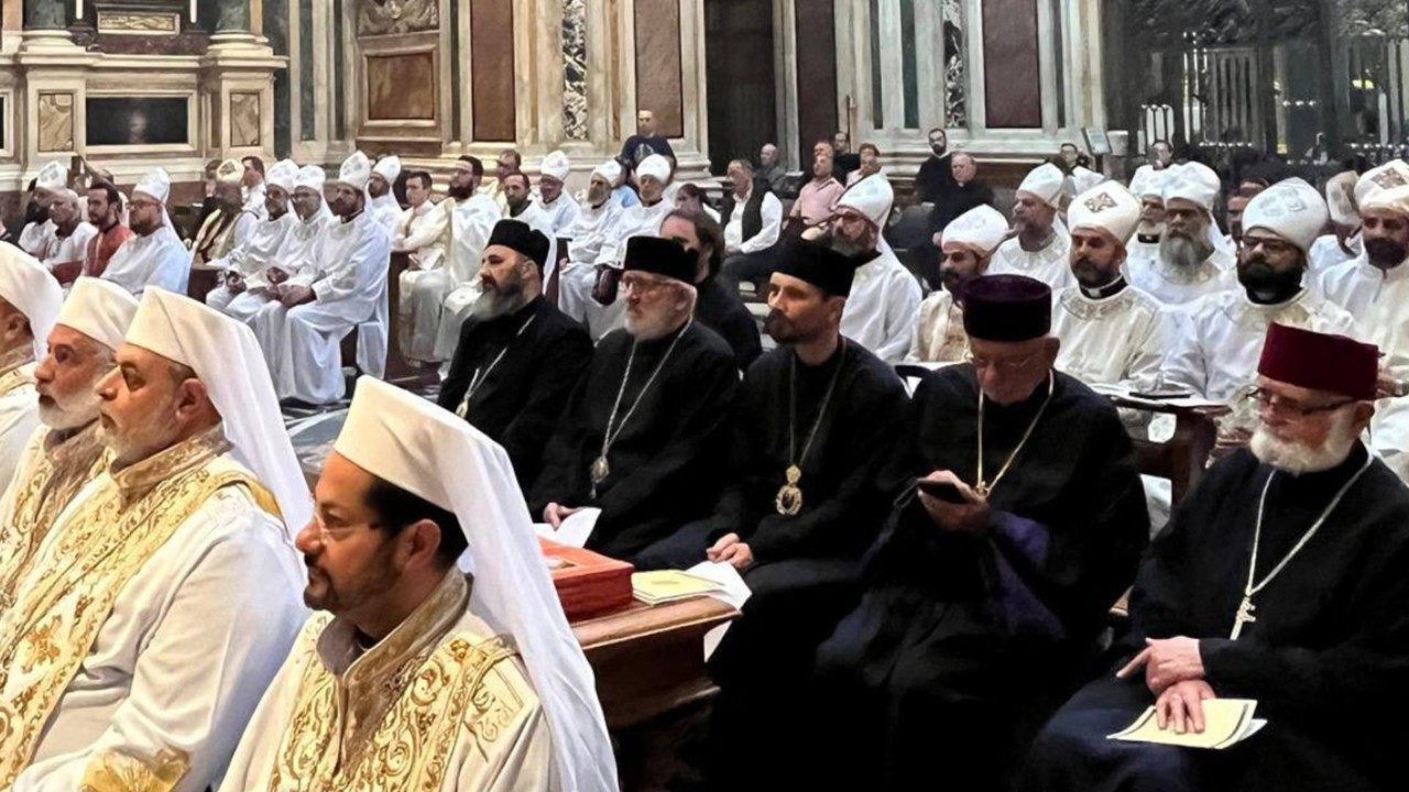 El Patriarca armenio preside la Divina Liturgia en Roma por el Jubileo