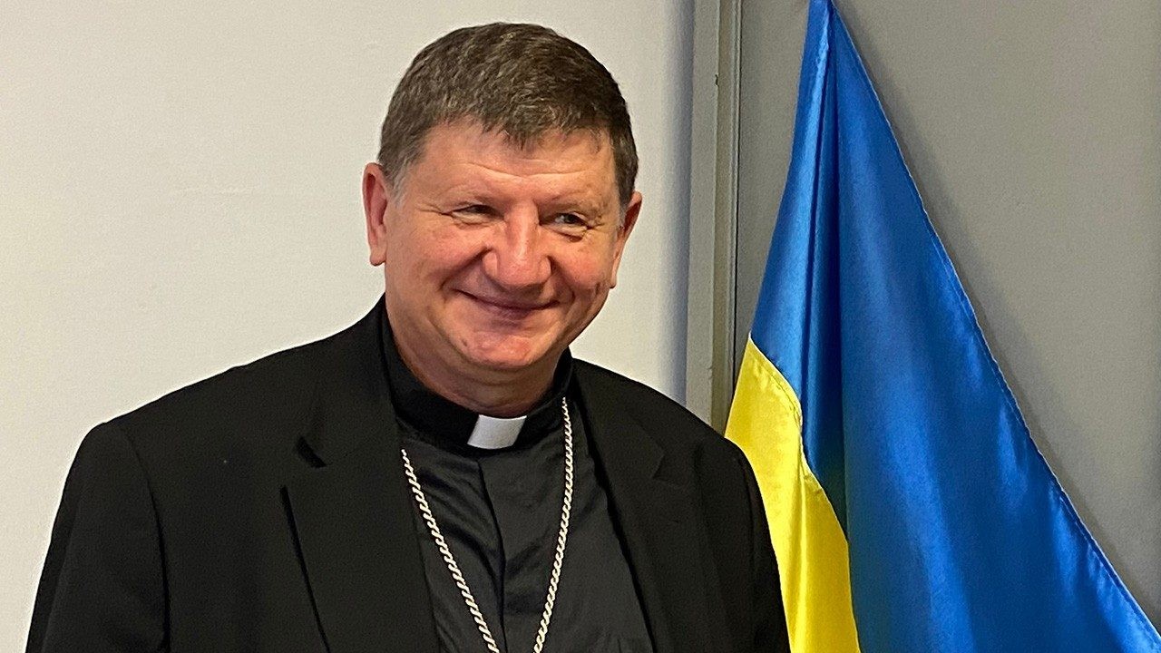 El obispo Skomarovskyj agradece al Papa León XIV su apoyo a Ucrania